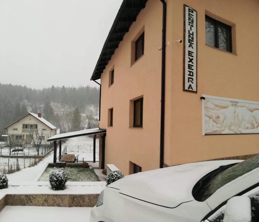 Pensiunea Exedra Hotell Borşa Exteriör bild